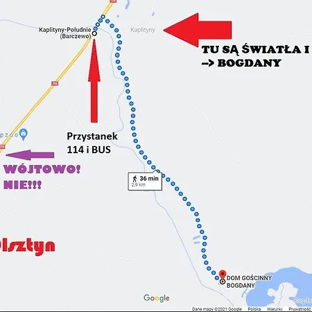 Farm stay Bogdany Barczewo