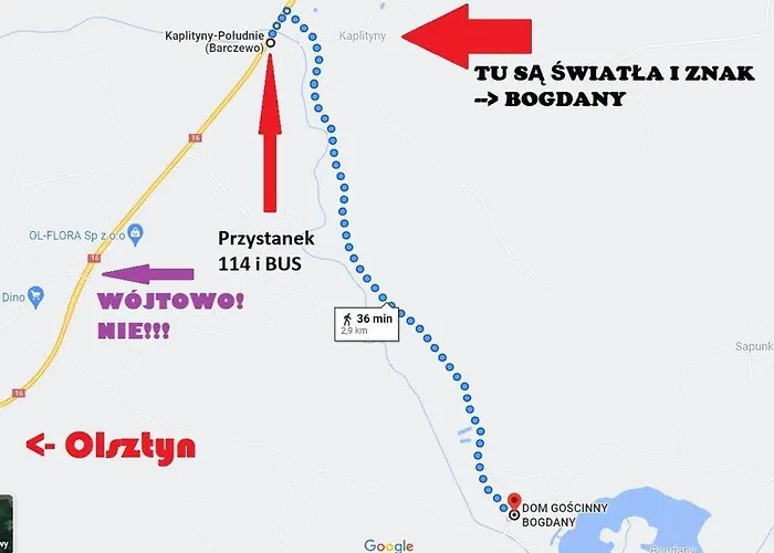 Farm stay Bogdany Barczewo